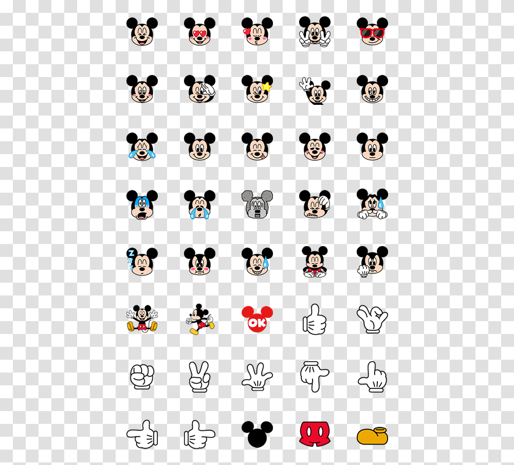 Mickey Mouse, Super Mario, Alphabet Transparent Png