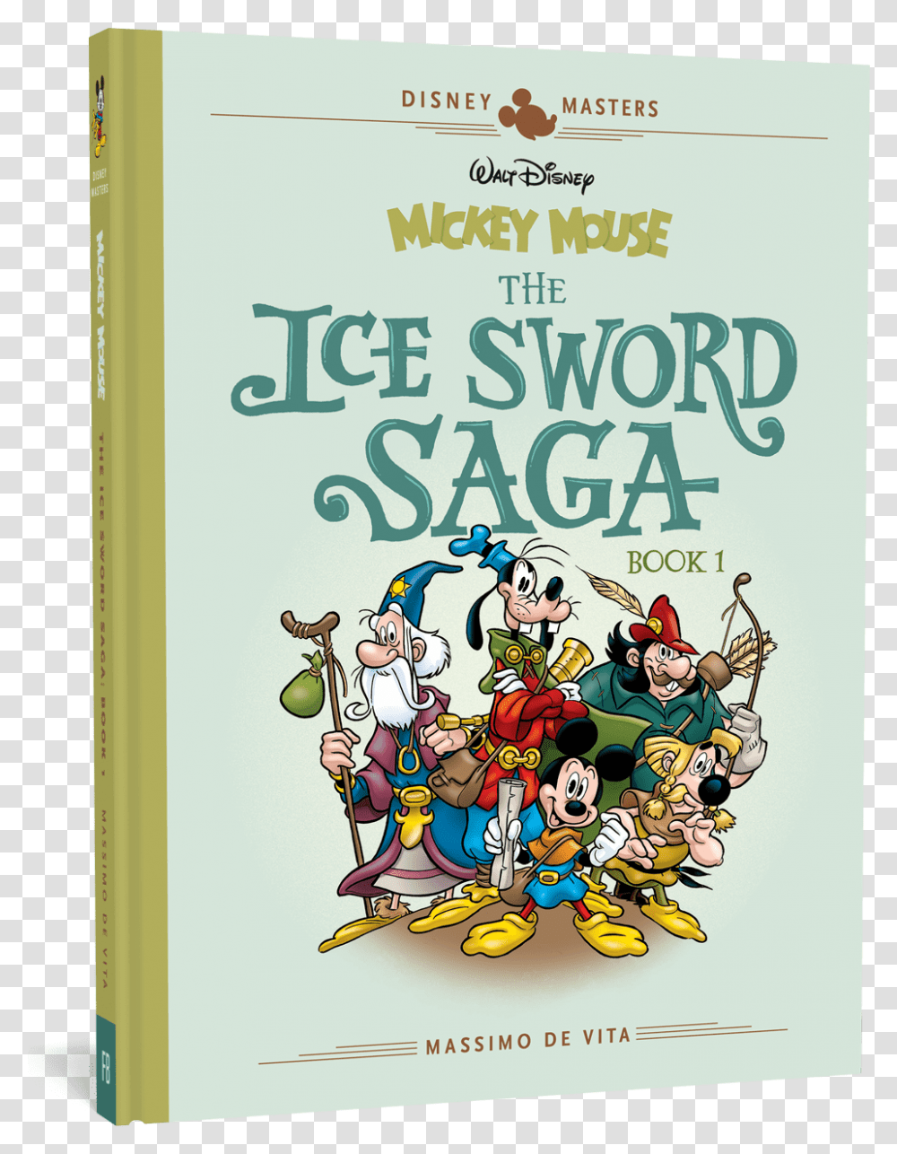 Mickey Mouse The Ice Sword Saga, Poster, Advertisement, Book, Comics Transparent Png