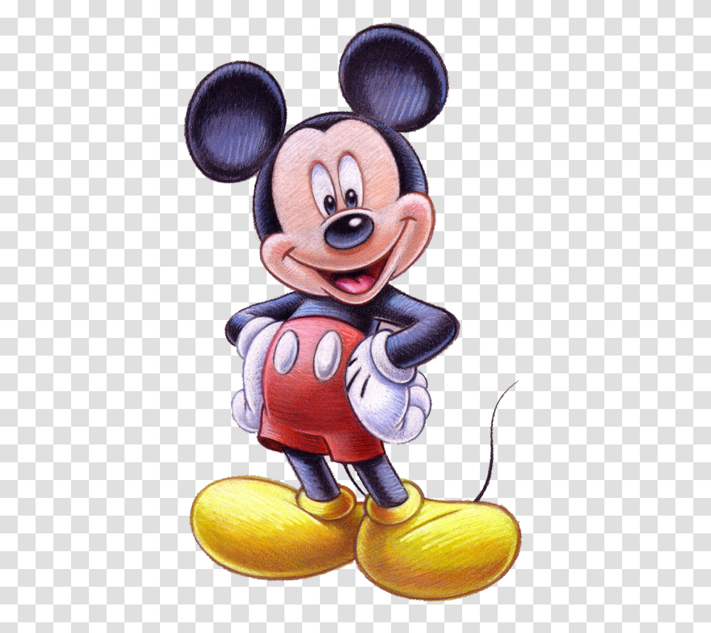 Mickey Mouse, Toy, Doodle, Drawing Transparent Png