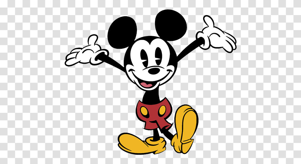 Mickey Mouse Tv Series Clip Art Disney Clip Art Galore, Stencil, Plant, Face, Drawing Transparent Png