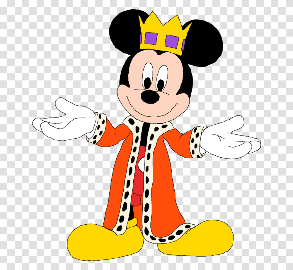 Mickey Mouse With Crown, Food, Leisure Activities, Nutcracker Transparent Png