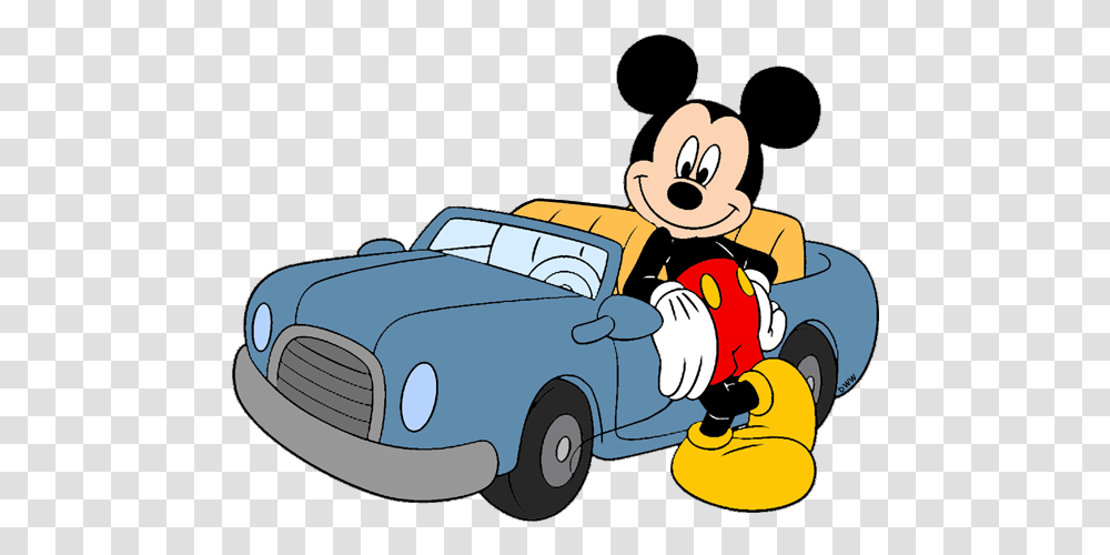 Mickey Mouse Works Kaleidoscope Eruowood Dream Mickey Mouse In A Car, Vehicle, Transportation, Sports Car, Sedan Transparent Png