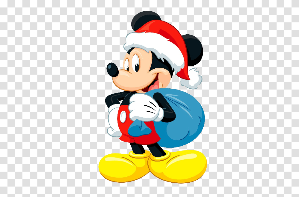 Mickey Mouse Xmas Clip Art Images Click On Image To Enlarge Then, Performer, Clown, Super Mario Transparent Png