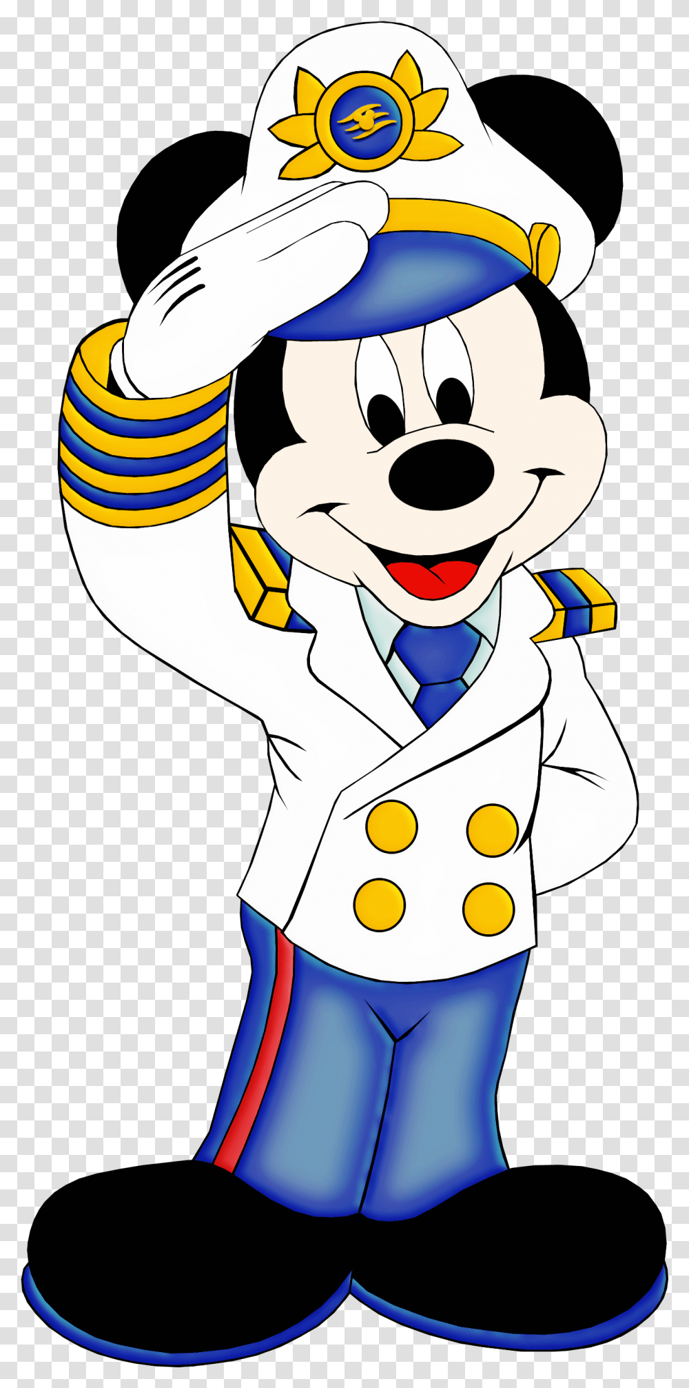 Mickey Nautical, Costume, Face, Hand Transparent Png