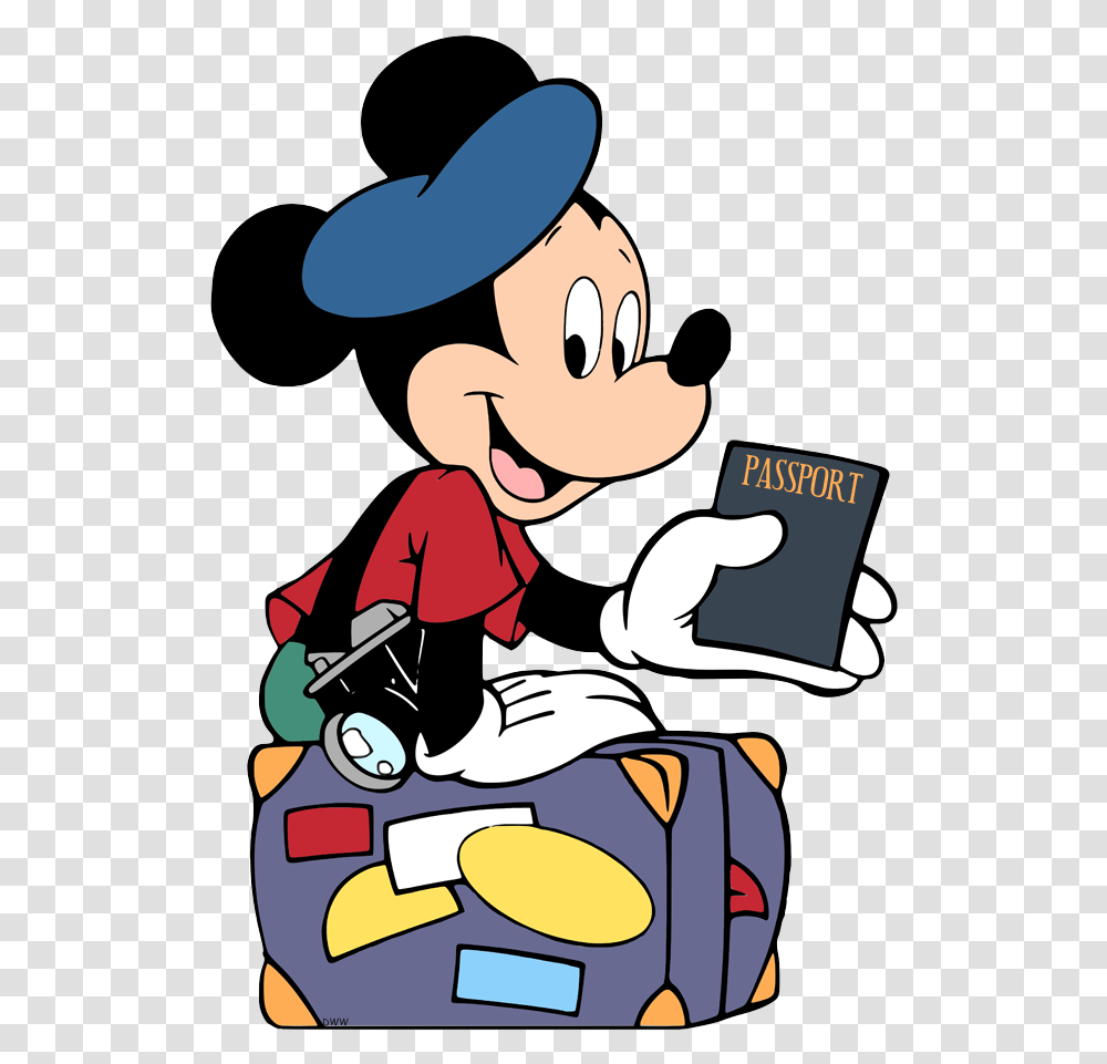 Mickey Outline Mickey Mouse Passport Size, Book, Comics, Video Gaming Transparent Png