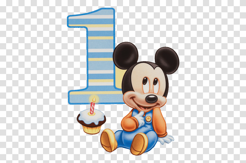 Mickey Para Imprimir Mickey Mouse 1st Birthday, Toy, Cream, Dessert, Food Transparent Png