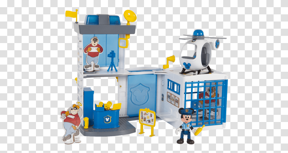 Mickey Police Station, Toy, Peeps, Kiosk, Pac Man Transparent Png