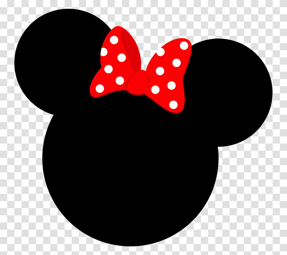 Mickey Portable Minnie Goofy Graphics Mouse Network Cabeca Minnie Vermelha, Heart, Texture, Polka Dot, Applique Transparent Png
