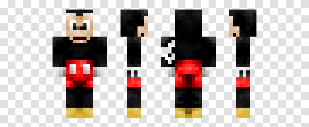 Mickey Skin Minecraft, Face, Number Transparent Png