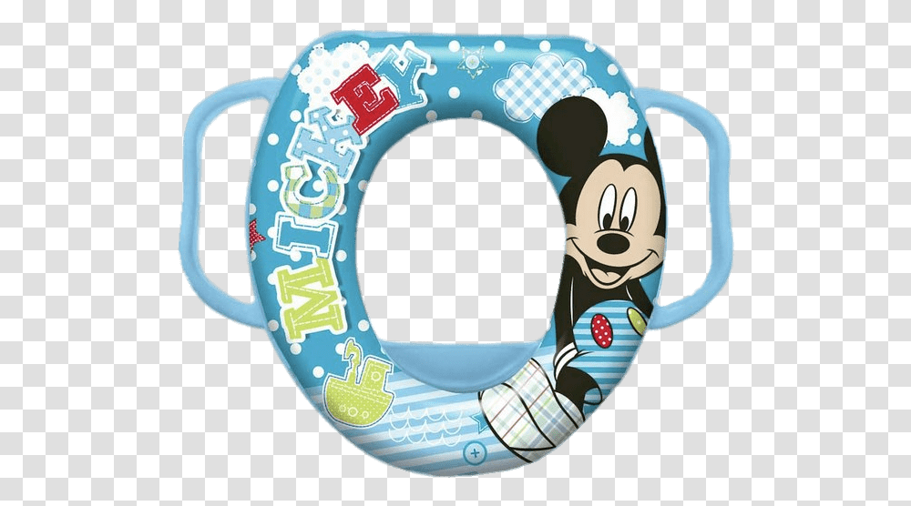 Mickey Toilet Seat Toilet, Life Buoy, Diaper, Room Transparent Png