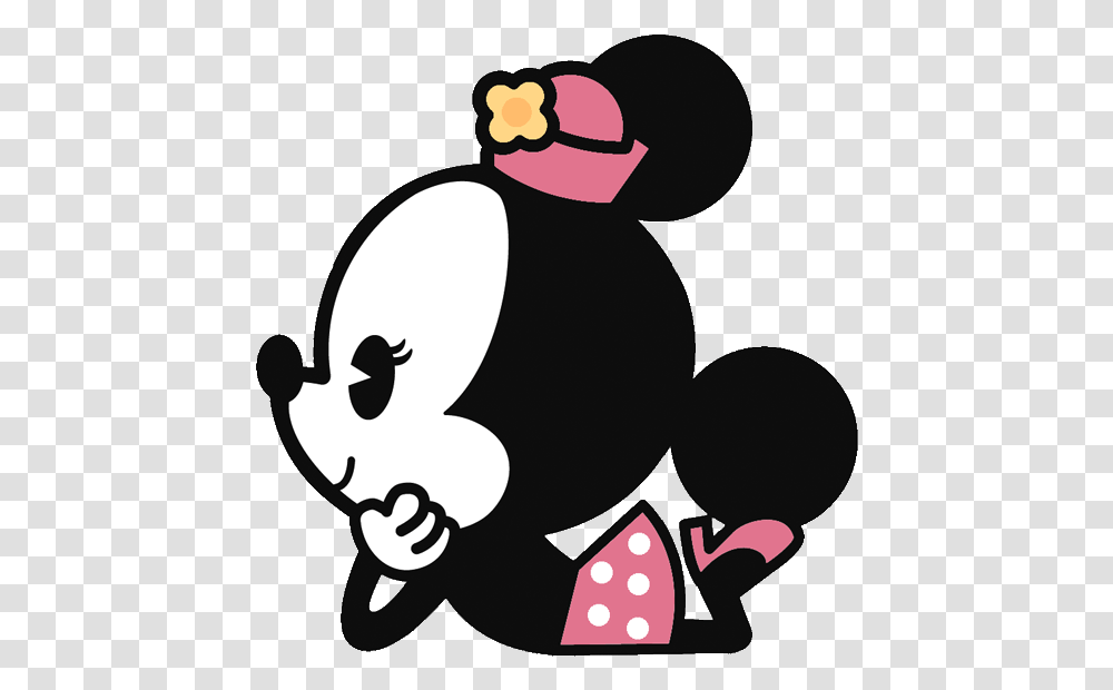 Mickey Y Minnie Cute, Stencil, Texture, Performer Transparent Png