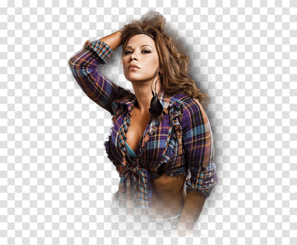 Mickie James Wwe Mickie James News, Person, Sleeve, Female Transparent Png