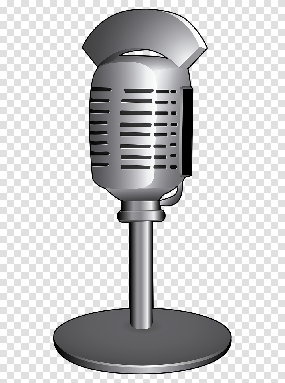 Micrfono De Radio Clipart Microfones, Electrical Device, Microphone, Lamp Transparent Png