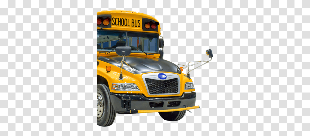 Micro Bird Electric Type A School Bus 2022 Blue Bird School Bus, Vehicle, Transportation, Car, Automobile Transparent Png
