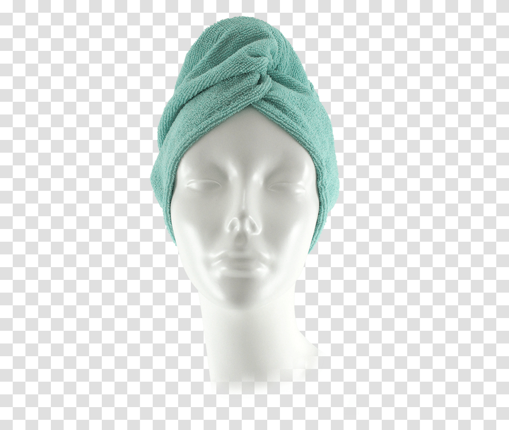 Micro Fiber Fast Dry Hair Turban Beanie, Clothing, Apparel, Headband, Hat Transparent Png