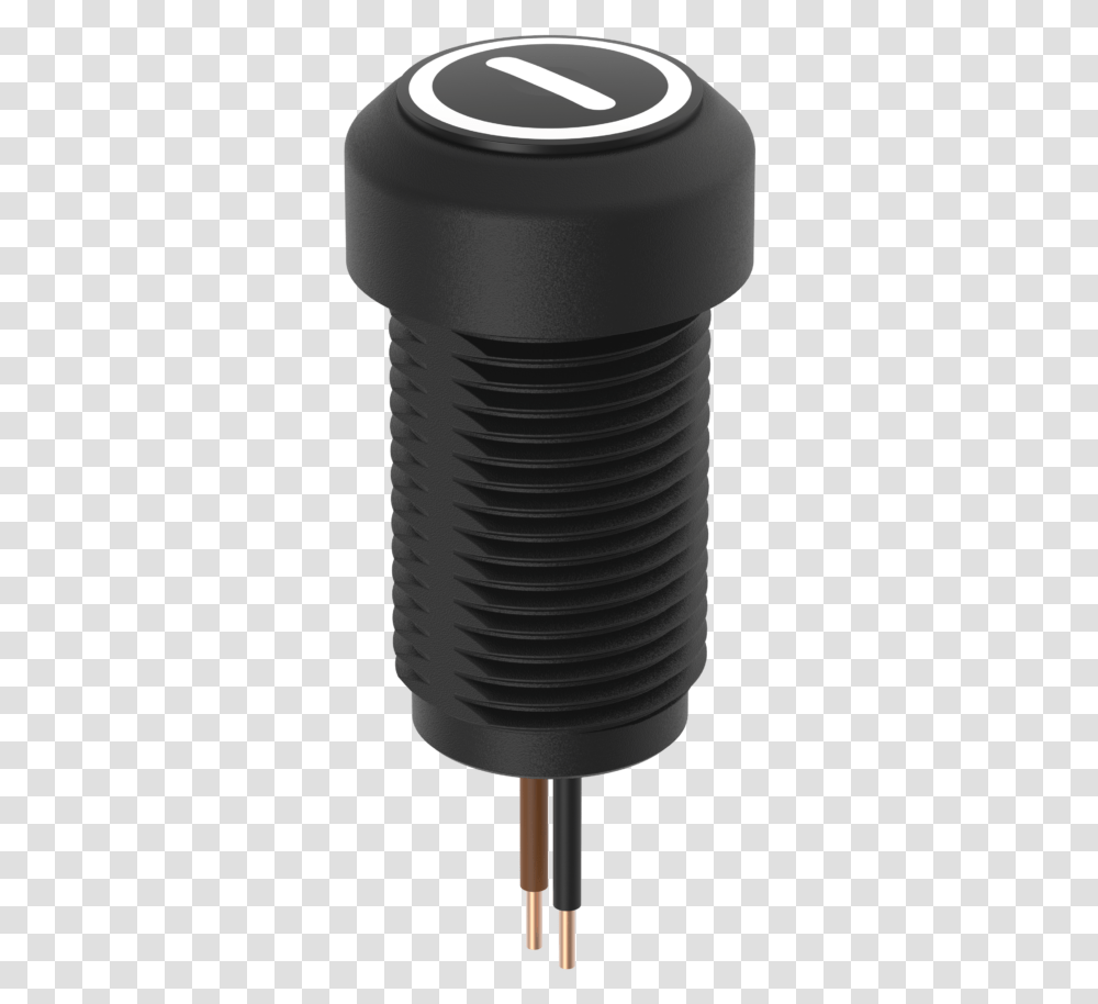 Micro Push Button Switch 145mt Monochrome, Lamp, Cylinder, Machine, Building Transparent Png