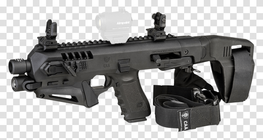 Micro Roni Glock 19 Gen, Gun, Weapon, Weaponry, Rifle Transparent Png