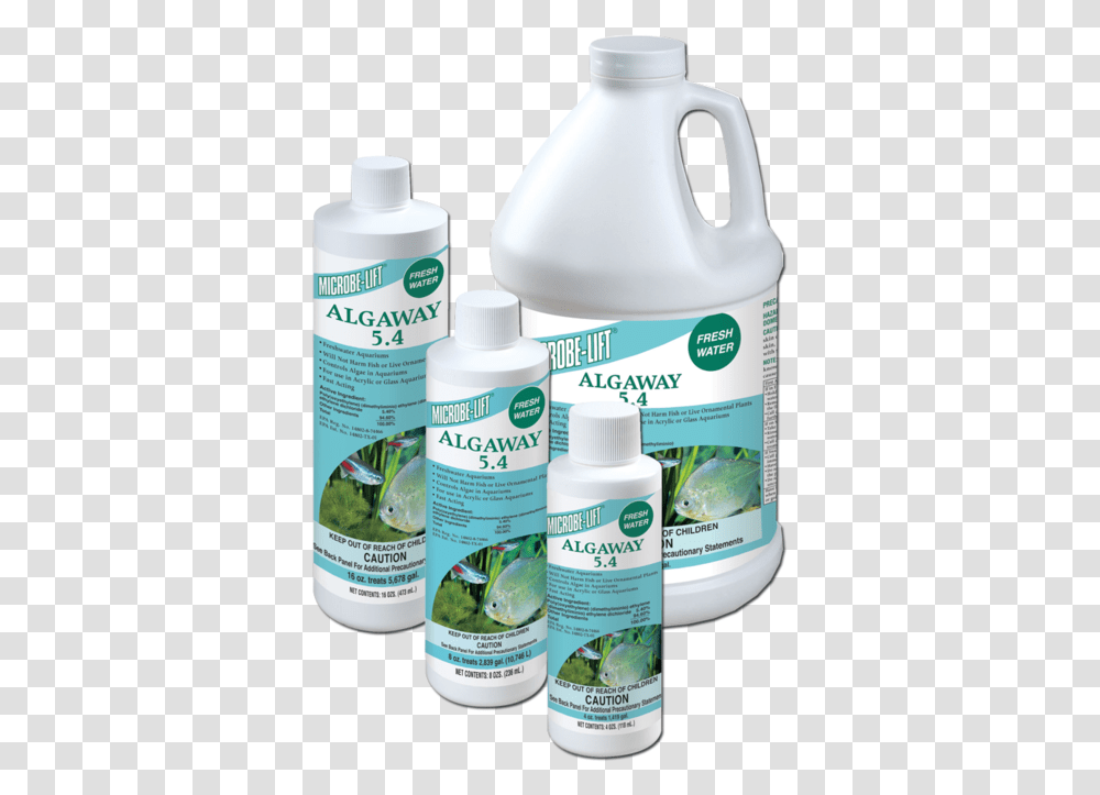 Microbeliftalgaway 54 Algae Control, Label, Text, Bottle, Lotion Transparent Png