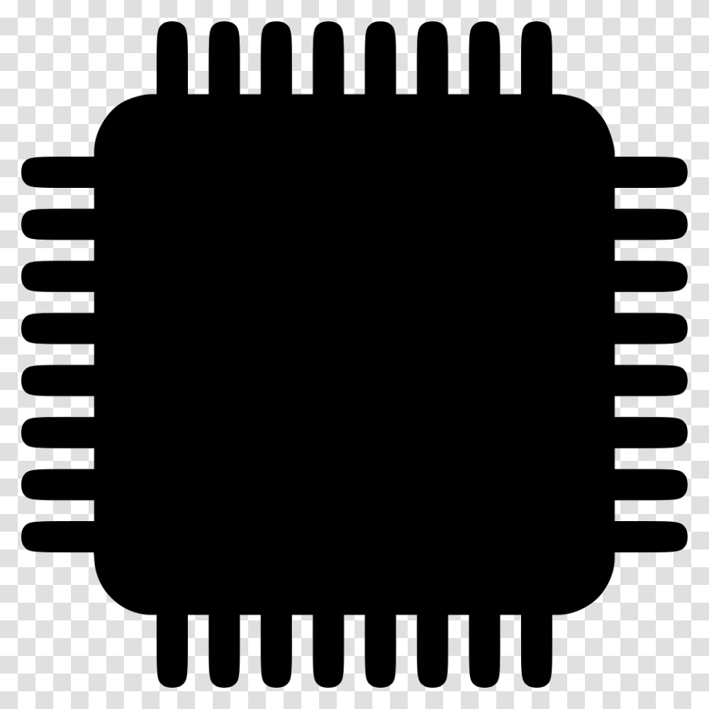 Microchip Icon Free Download, Electronics, Hardware, Electronic Chip Transparent Png