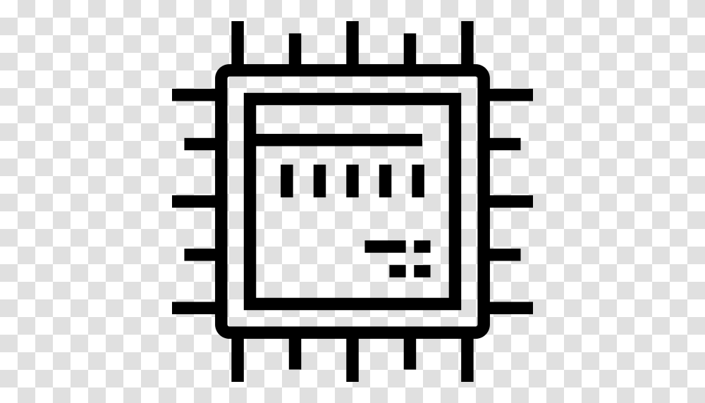 Microchip Icon, Gray, World Of Warcraft Transparent Png