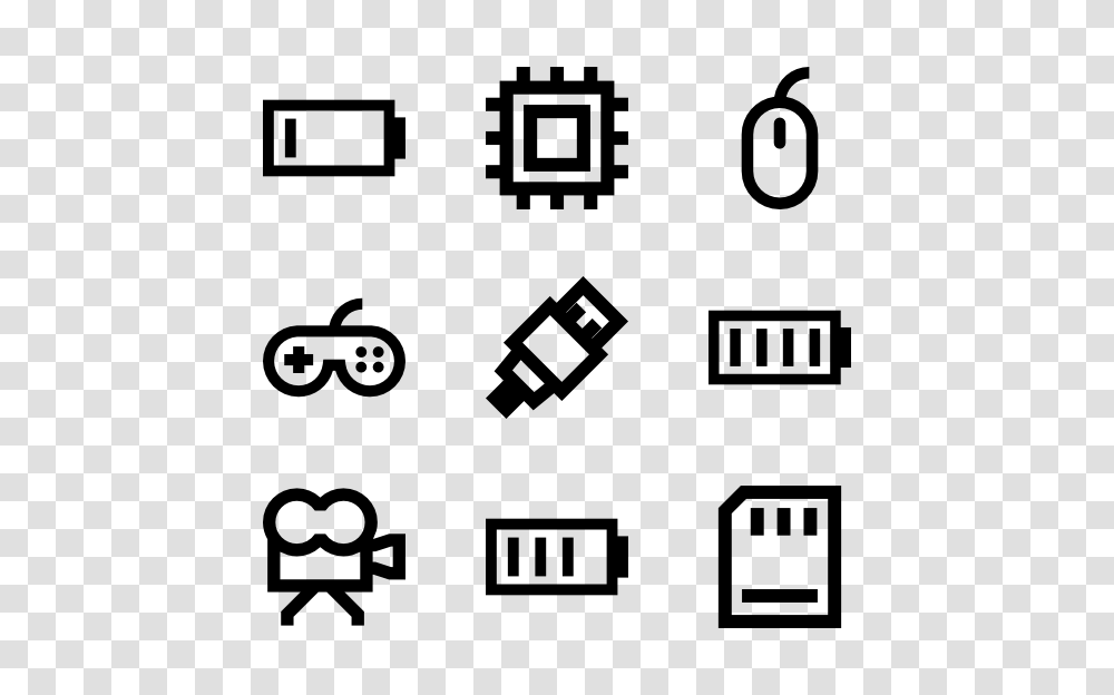 Microchip Icon Packs, Gray, World Of Warcraft Transparent Png