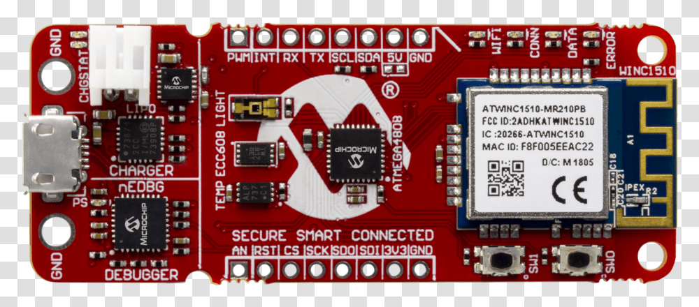 Microchip Iot Wg Development Board, Hardware, Electronics, Electronic Chip, Computer Transparent Png