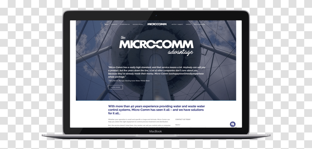 Microcomm Macbook Web Mockup Copy Led Backlit Lcd Display, Electronics, Monitor, Screen, Advertisement Transparent Png
