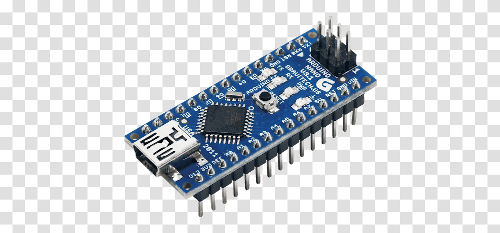 Microcontroller, Electronics, Hardware, Electronic Chip, Computer Transparent Png