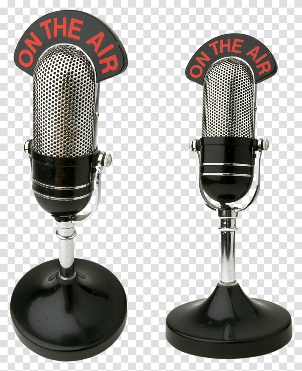 Microfono De Radio Antiguo, Electrical Device, Microphone, Glass, Goblet Transparent Png