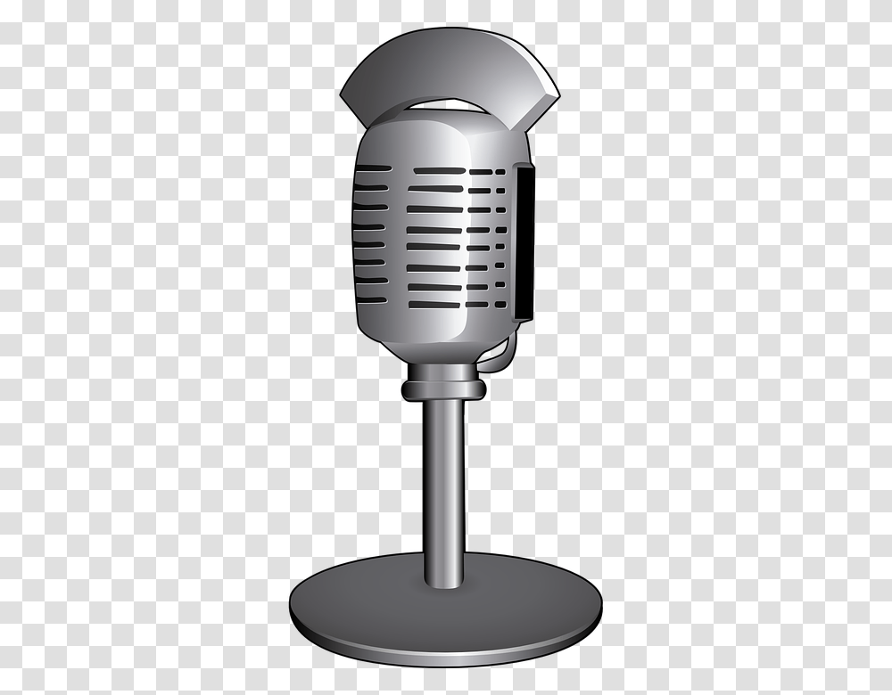 Microfono De Radio Image, Electrical Device, Microphone, Lamp Transparent Png