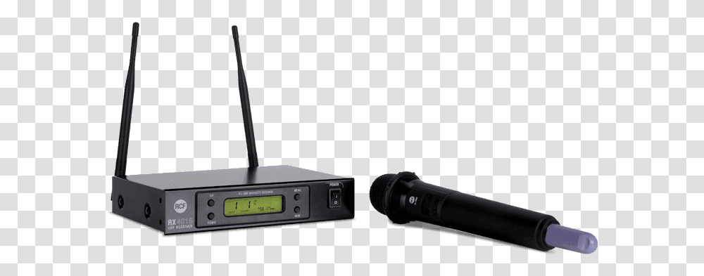 Microfono Wireless Rcf, Electronics, Router, Hardware, Radio Transparent Png