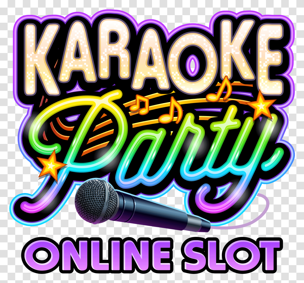 Microgaming Set To Entertain With August New Games Karaoke Party, Light, Neon, Flyer, Poster Transparent Png