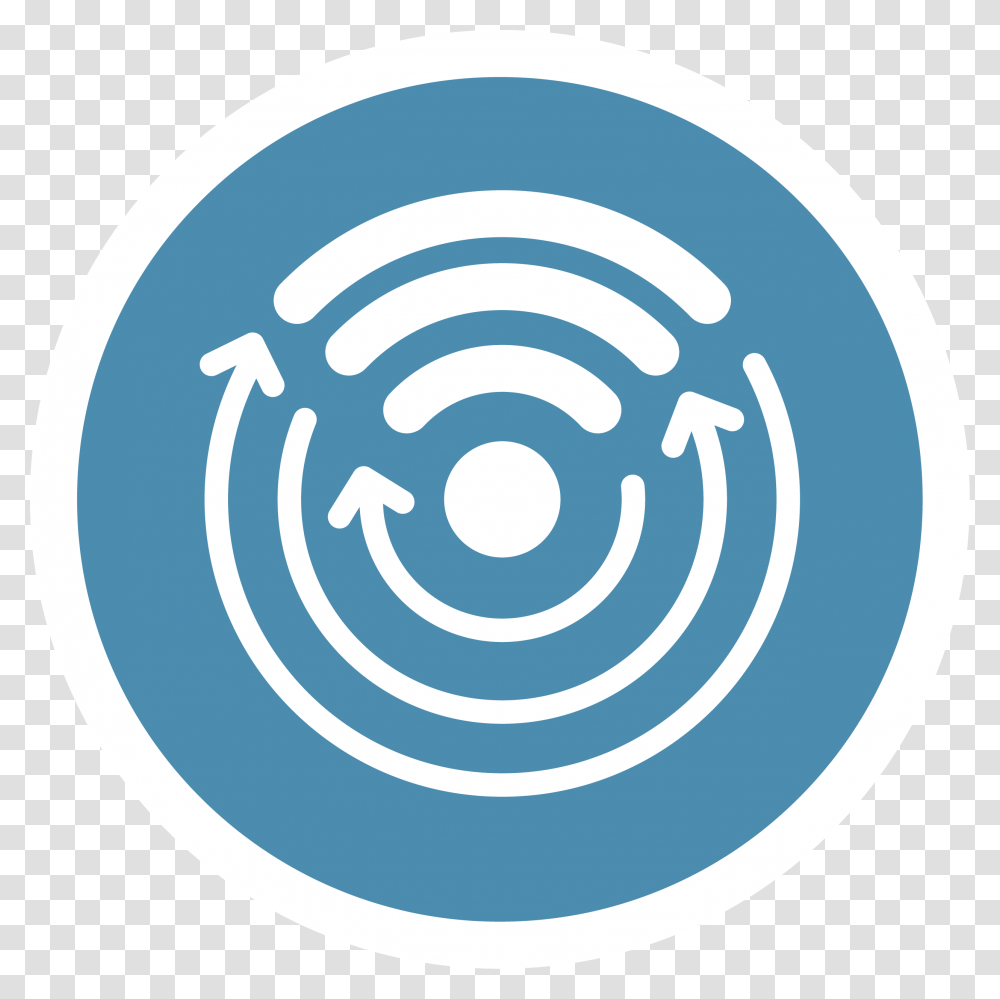 Microlog Icon Wifi Tracking Circle, Rug, Logo, Trademark Transparent Png