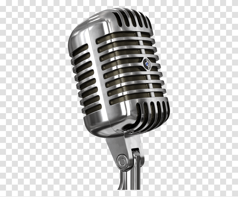 Microphone Background Chrome Microphone, Electrical Device, Helmet, Apparel Transparent Png