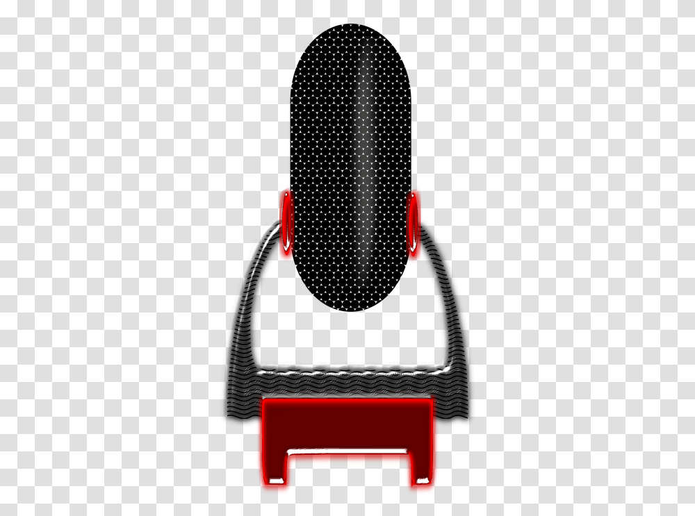 Microphone Black Music Studio Microphone Big, Hair Slide, Adapter, Tool Transparent Png