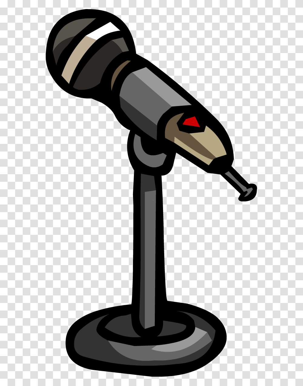 Microphone Clip Art Black And White, Telescope, Hammer, Tool, Axe Transparent Png