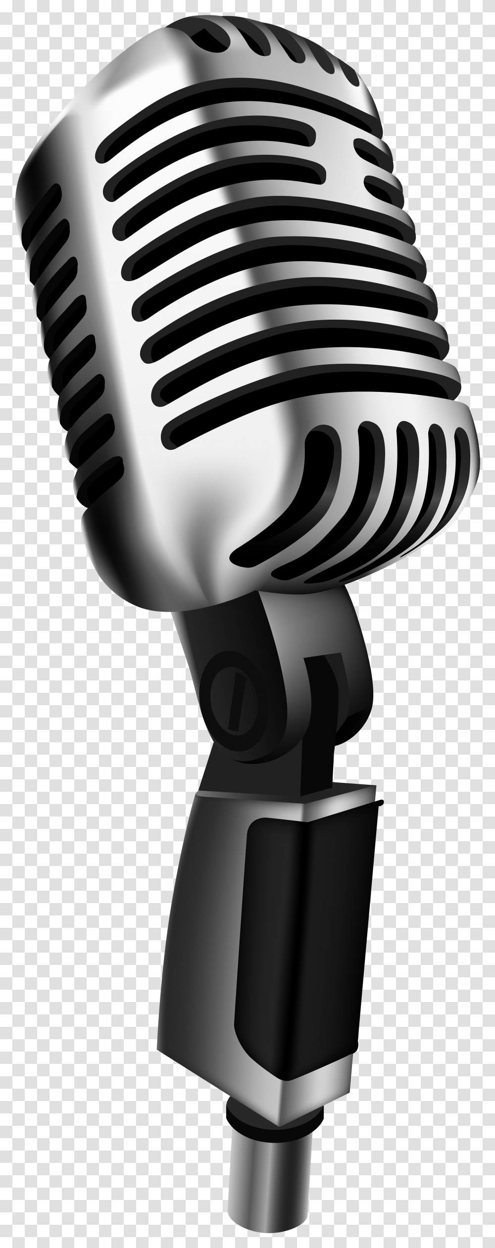 Microphone Clipart Background Microphone, Electrical Device, Lamp, Karaoke, Leisure Activities Transparent Png