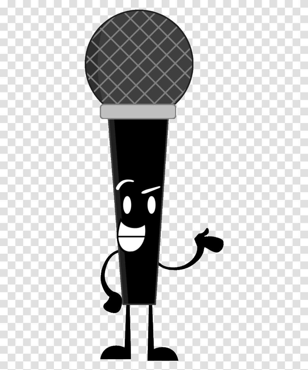 Microphone Clipart Black Object Object Oppose Microphone, Lamp, Bottle, Shaker Transparent Png
