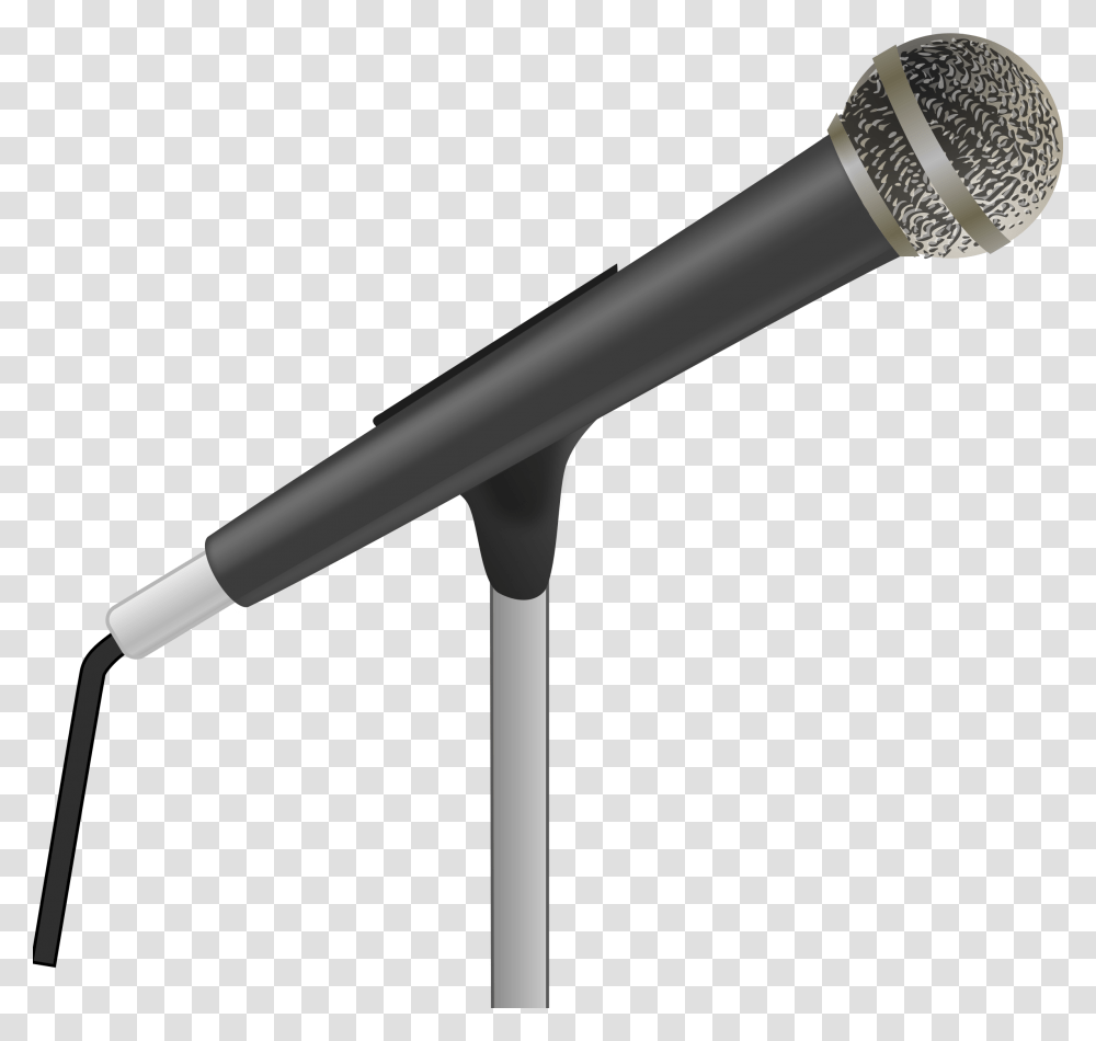 Microphone Clipart Clear Background, Electrical Device, Hammer, Tool Transparent Png
