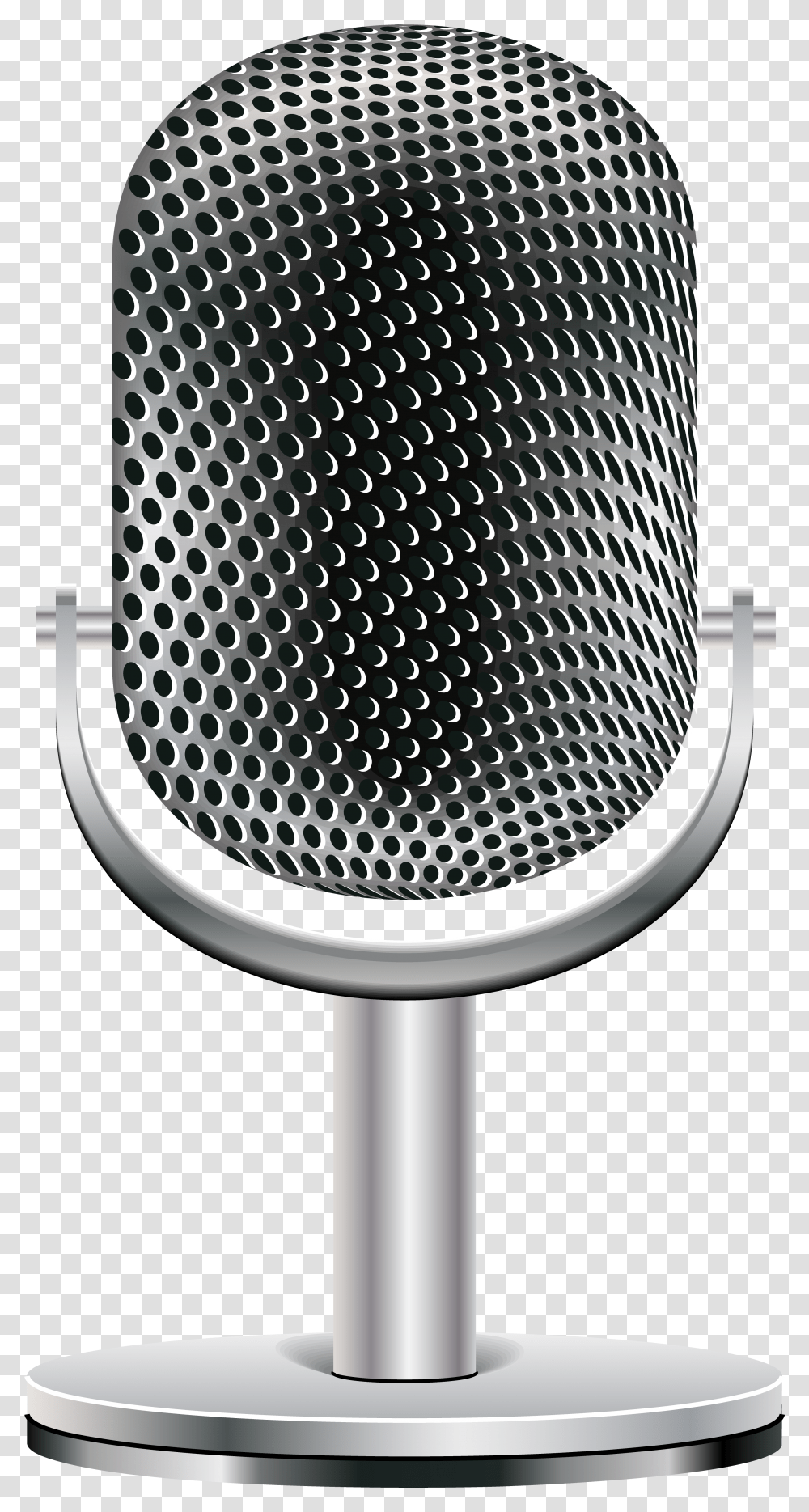 Microphone Clipart Computer Mic With Background, Electrical Device, Lamp, Electronics Transparent Png