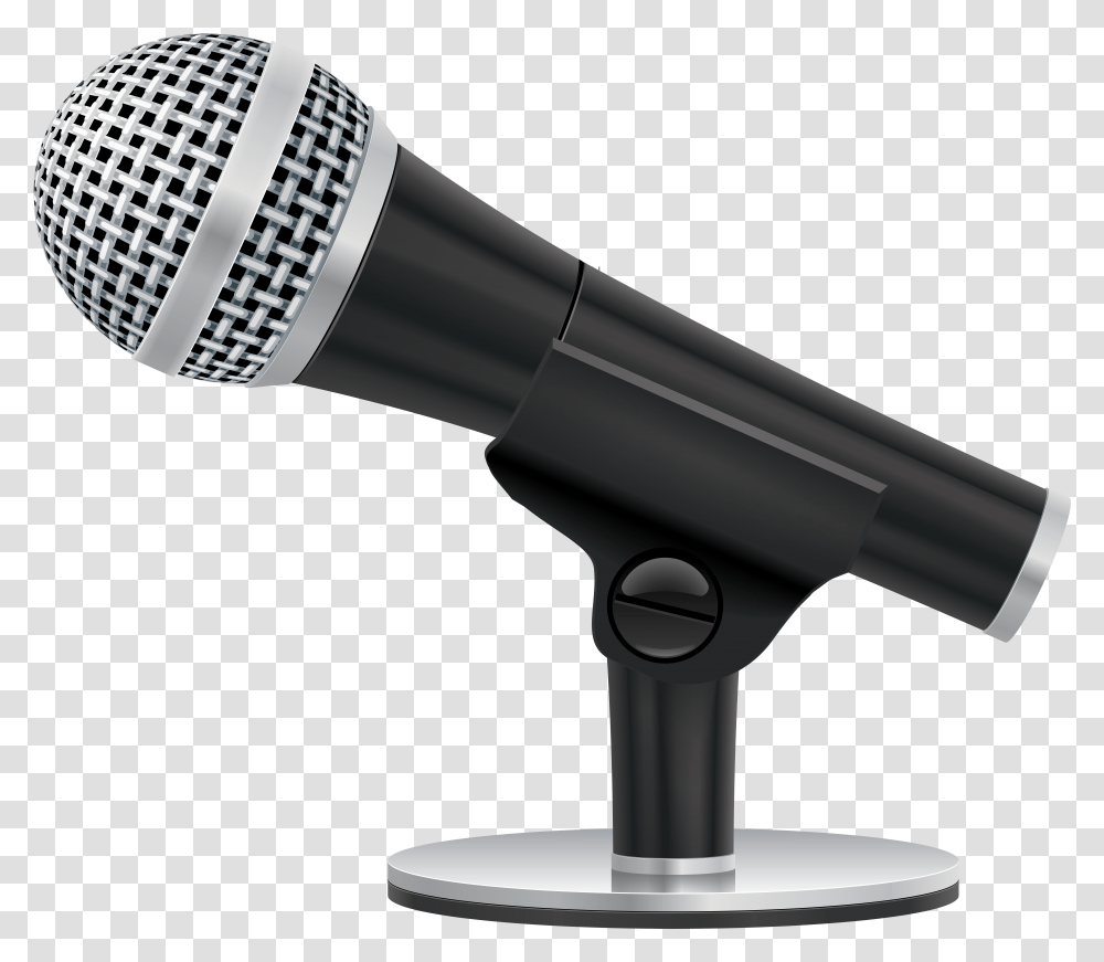 Microphone Clipart Cord Picture 129234, Blow Dryer, Appliance, Hair Drier, Electrical Device Transparent Png