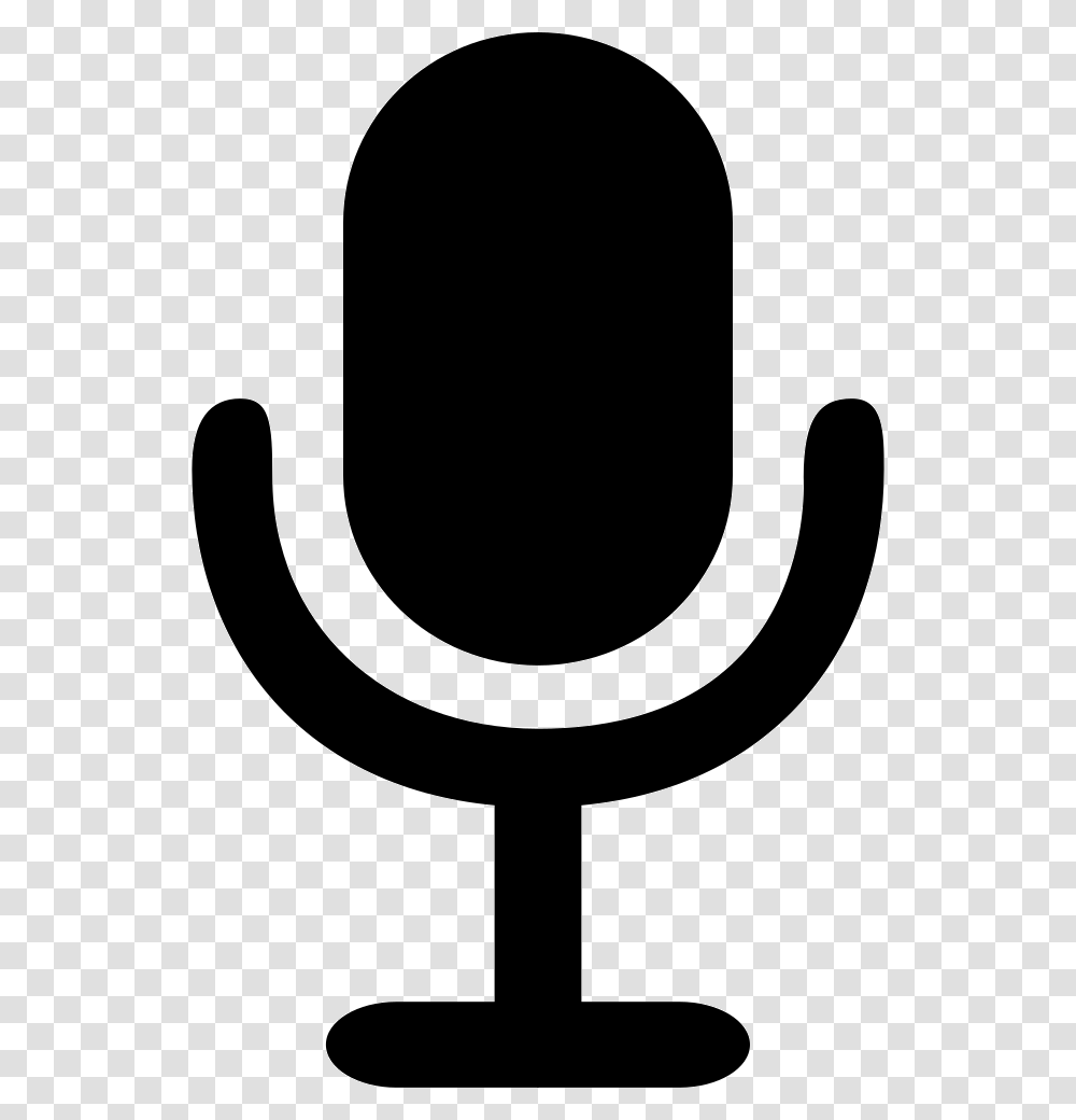 Microphone Clipart Download Microphone, Lamp, Horseshoe, Emblem Transparent Png