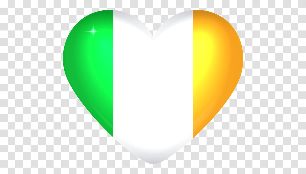 Microphone Clipart Irish Flags Ireland Flag Heart, Balloon Transparent Png