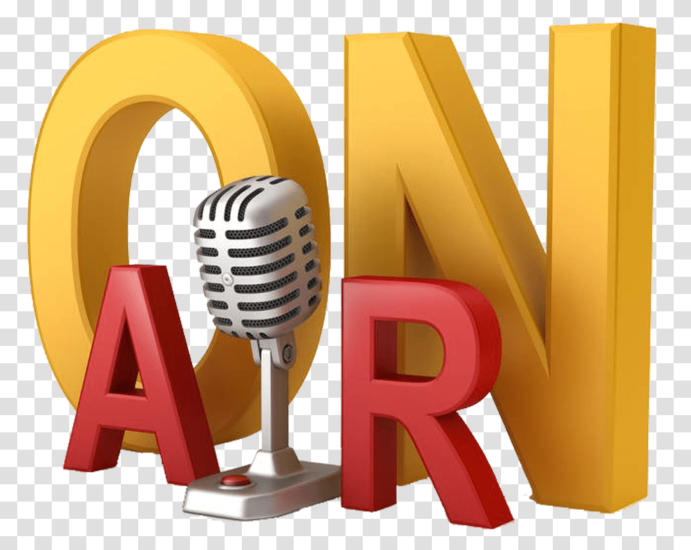 Microphone Clipart Radio Station Logotipo Estudio De Radio, Electrical Device, Karaoke, Leisure Activities Transparent Png