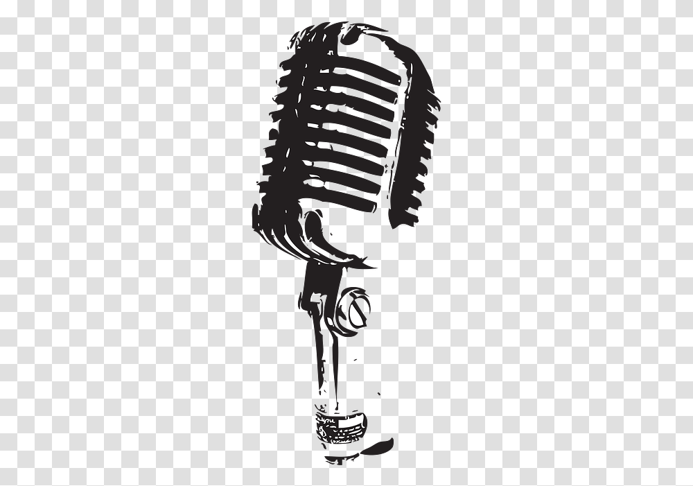 Microphone Clipart Tumblr Background Microphone Vector, Animal, Mammal, Stencil, Zebra Transparent Png
