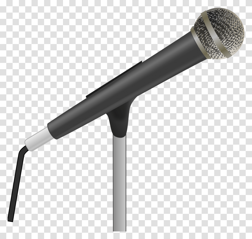 Microphone Clipart Vector Background Microphone Clipart, Electrical Device, Hammer, Tool Transparent Png