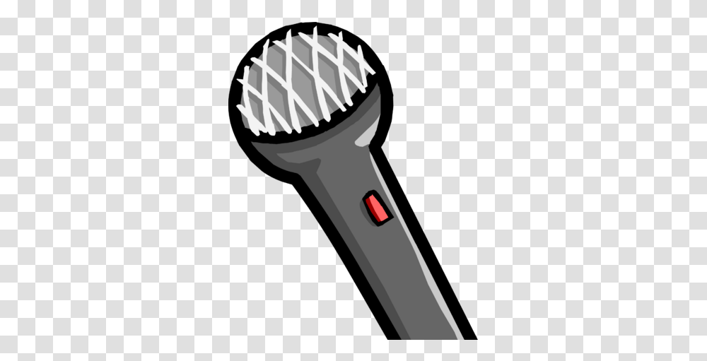 Microphone Clothing Club Penguin Rewritten Wiki Fandom Club Penguin Microphone Pin, Light, Appliance, Blow Dryer Transparent Png