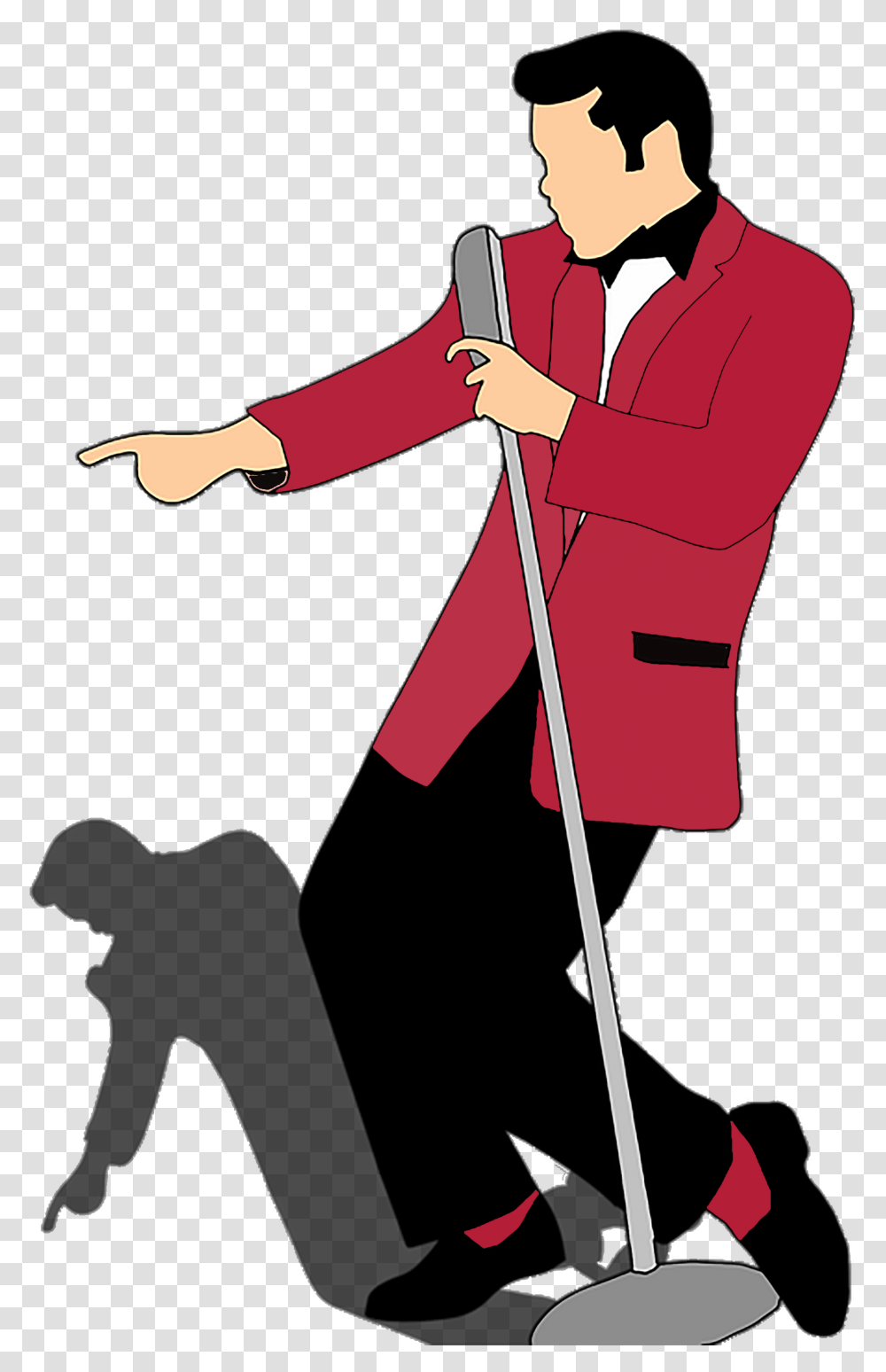 Microphone Drawing Singing Musician Animated Images Of A Singer, Person, Performer, Clothing, Face Transparent Png