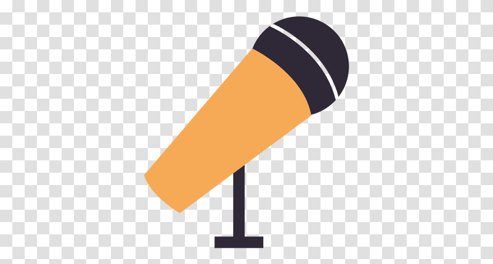 Microphone Flat Icon & Svg Vector File Microphone Flat Icon, Axe, Tool, Cork, Cylinder Transparent Png
