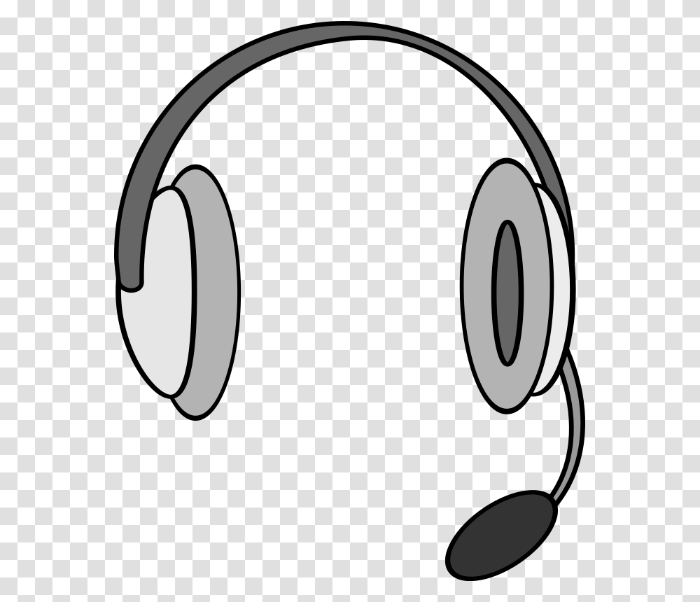 Microphone Head Clipart, Electronics, Headphones, Headset Transparent Png